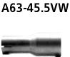 Bastuck Sportauspuff VW Passat 35i 2x76mm