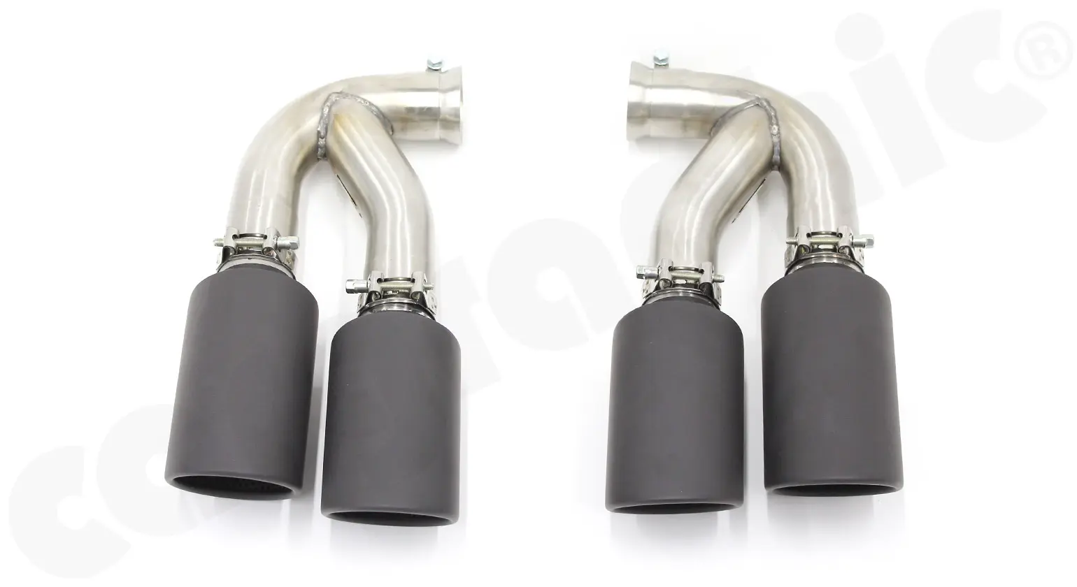 CARGRAPHIC Doppelendrohre für Porsche Cayenne Foto