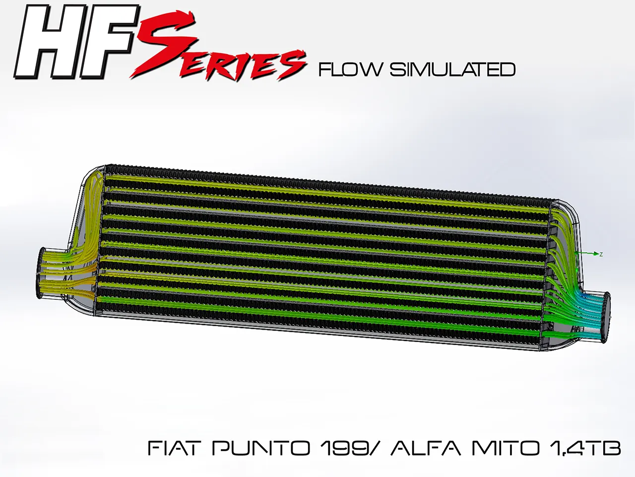 HF-Series Ladeluftkühler Kit für Fiat & Alfa Romeo