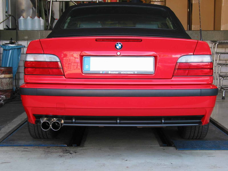Eisenmann Endschalldämpfer für BMW E36 316i Race-Version