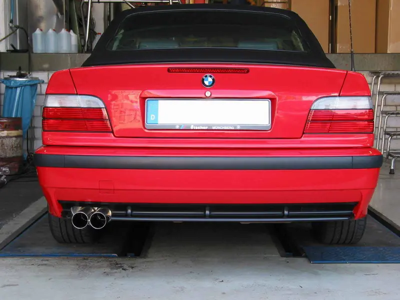 Eisenmann Endschalldämpfer für BMW E36 Cabrio 325i Race-Version