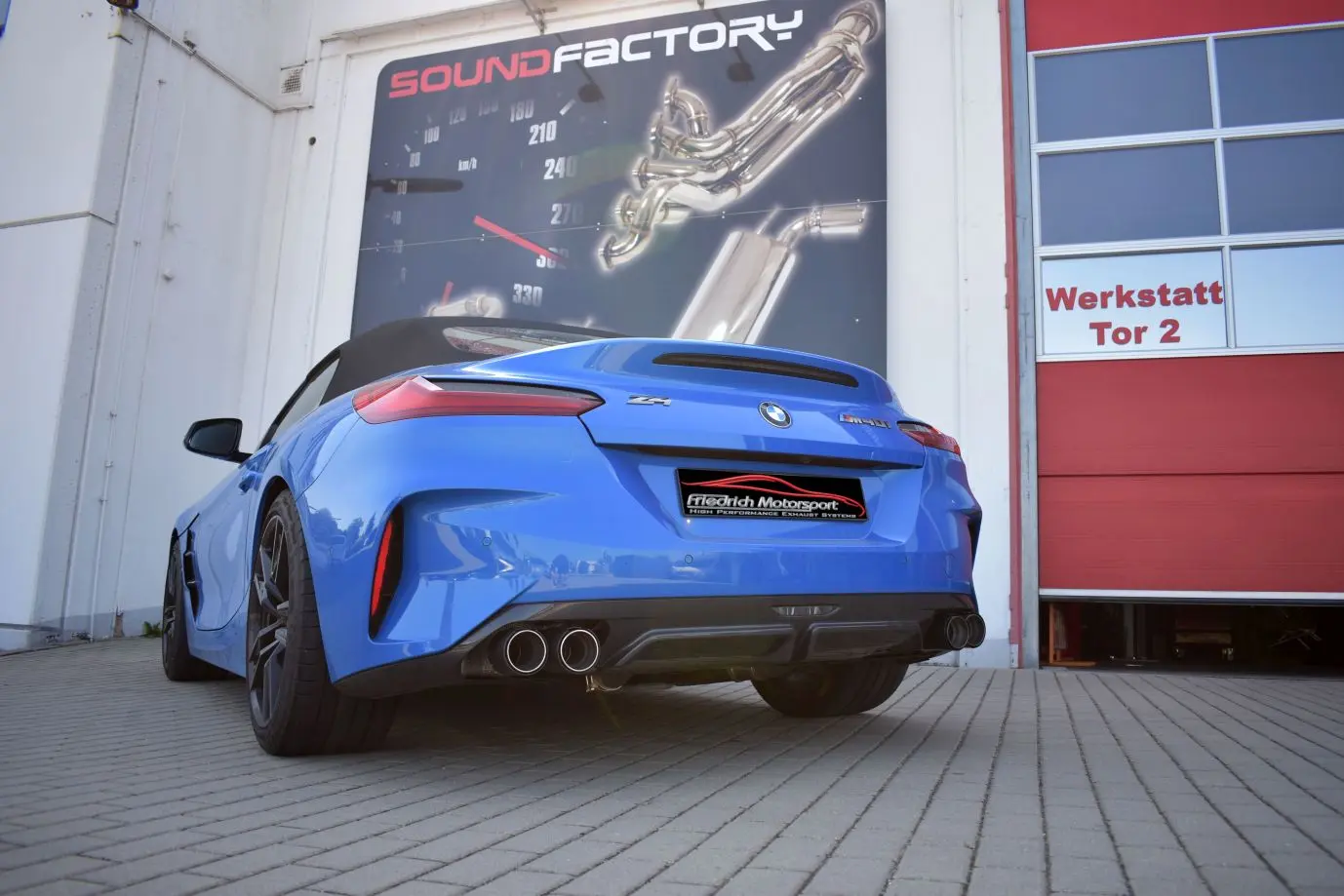  Friedrich Motorsport Duplex-Endschalldämpfer BMW Z4