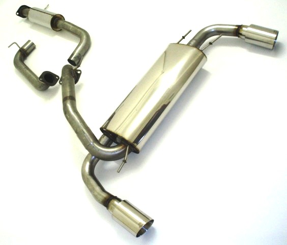 Friedrich Motorsport 3 Zoll (76mm) Duplexanlage Mazda 3 MPS (BL)
