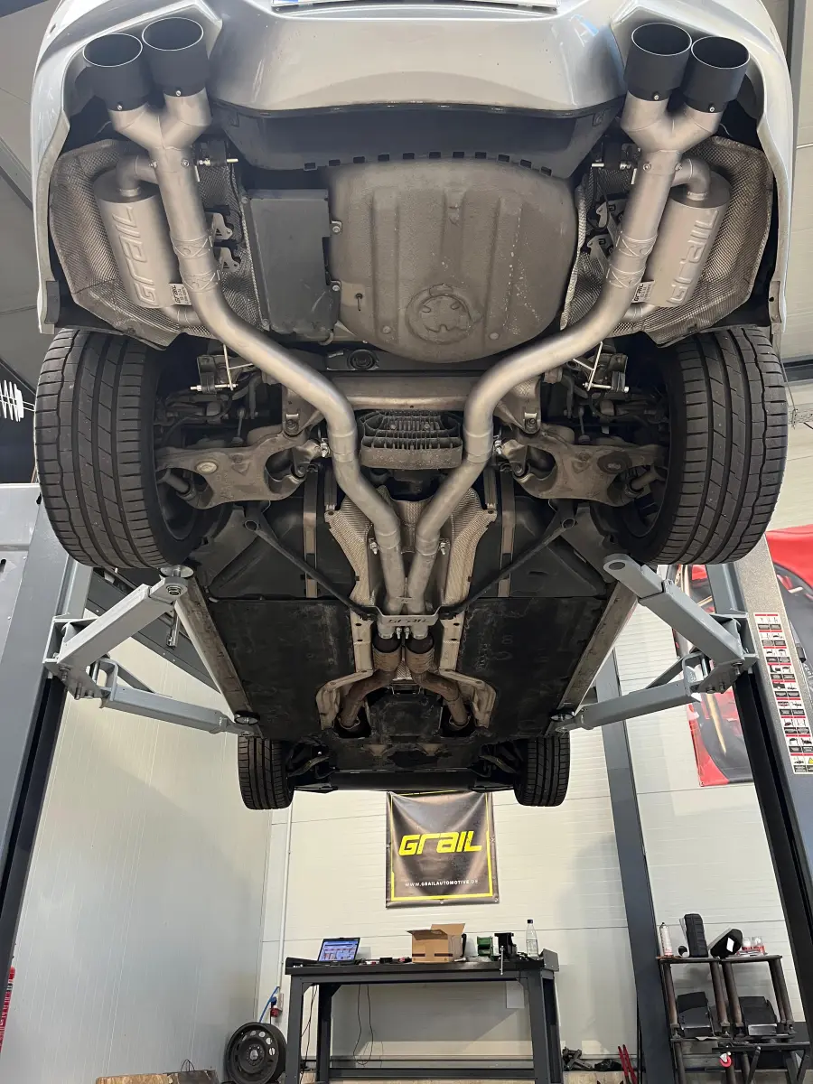 Grail Komplettanlage BMW M6 E63/E64 3 Zoll ECE