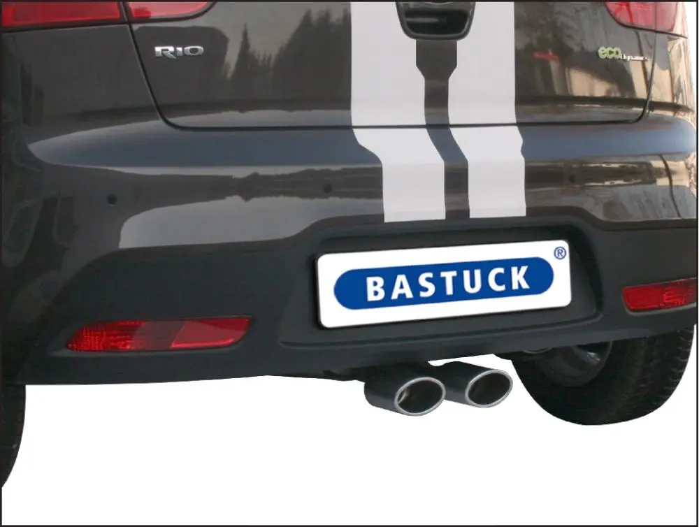 Bastuck Sportauspuff Kia Rio III UB 2x105x75mm Bild