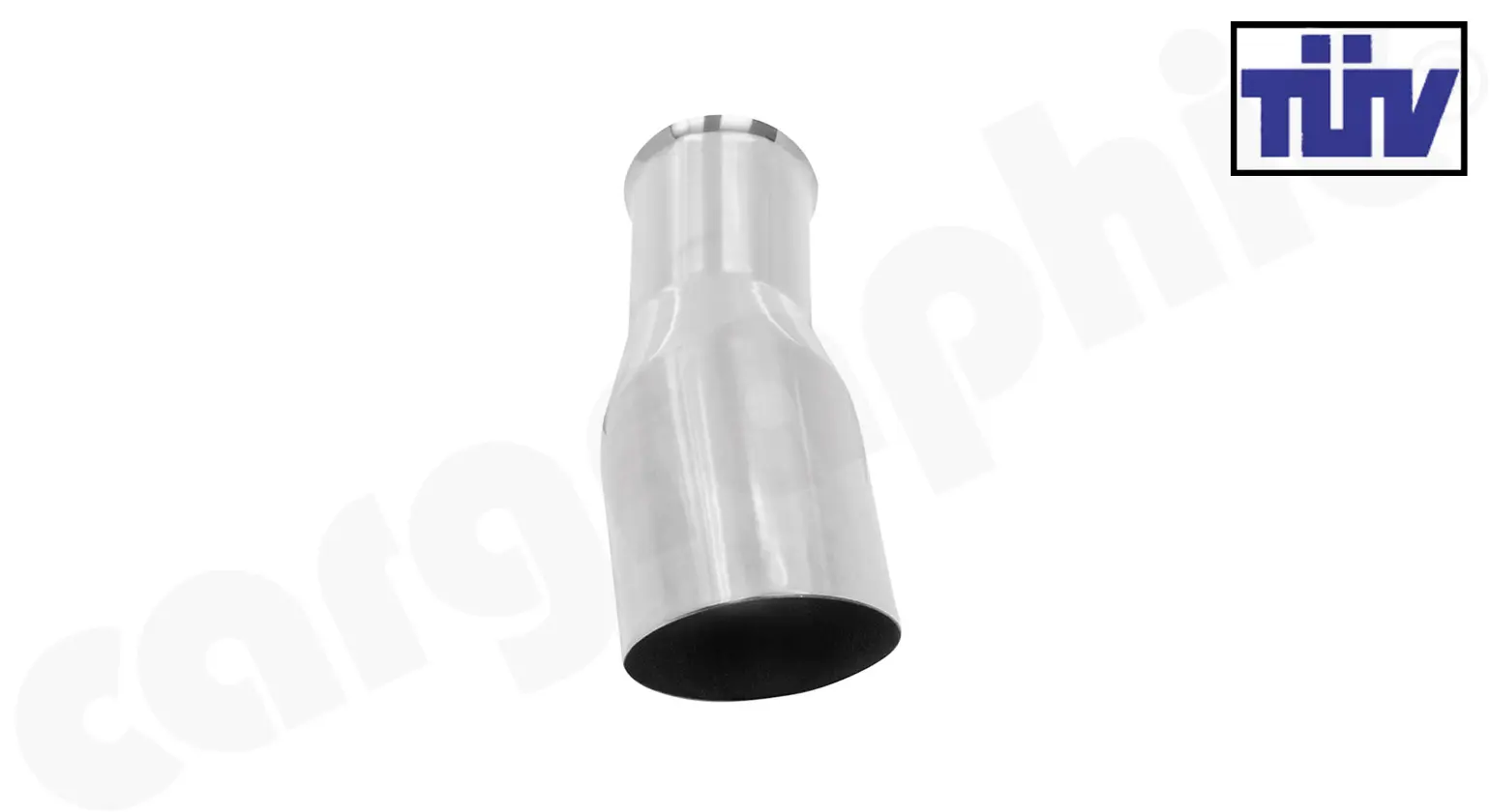 CARGRAPHIC Sport Endrohr für Porsche 964 Carrera 