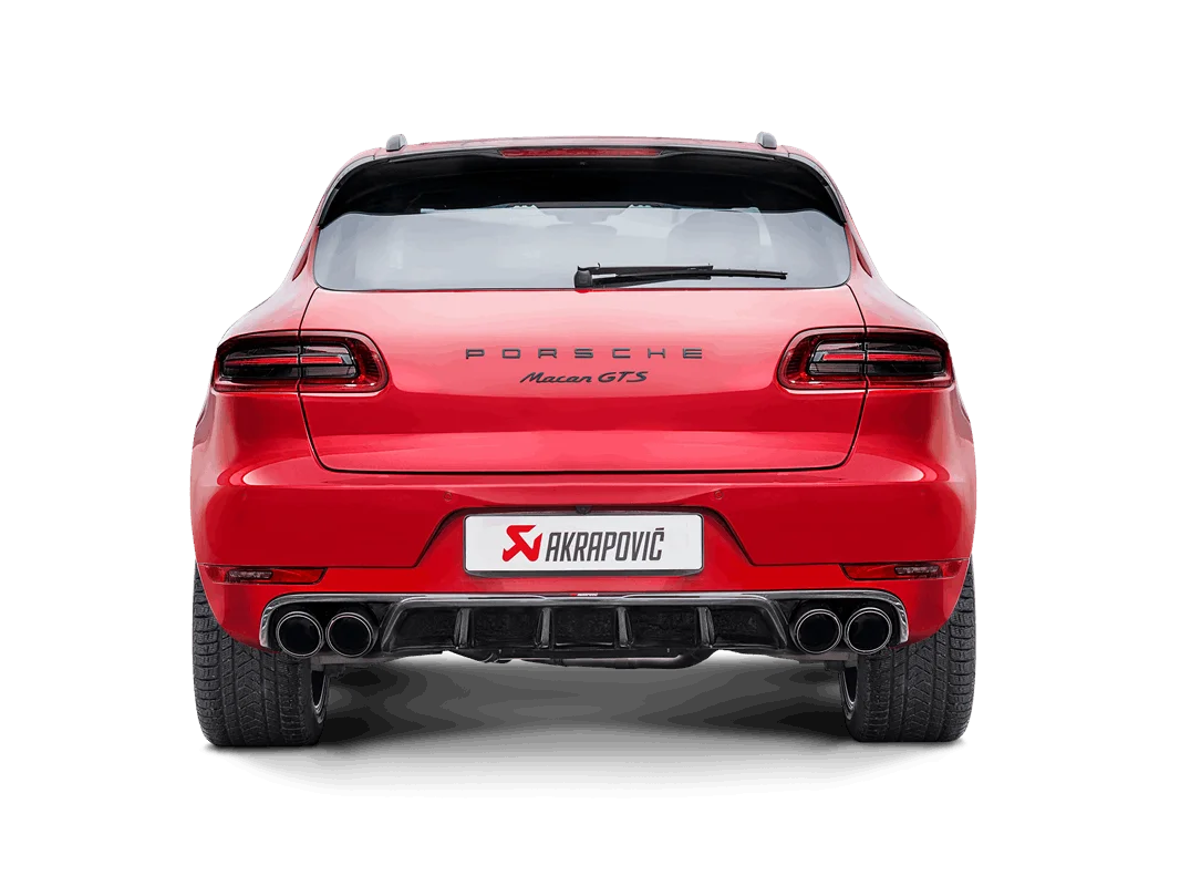 Akrapovic Carbon Diffuser für Porsche Macan GTS 