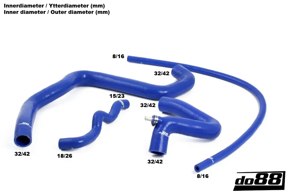 do88 Kühlerschläuche Volvo S40/V40 2.0T/T4 98-04 Foto