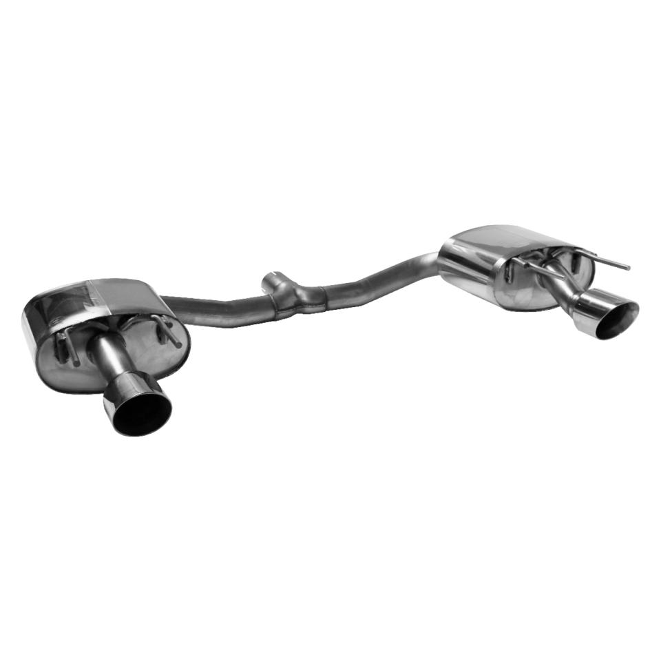 Bastuck Sportauspuff für Opel Insignia II Grand Sport Typ Z-B ohne Klappensteuerung 2x 1x100mm, 30° schräg geschnitten Race-Look