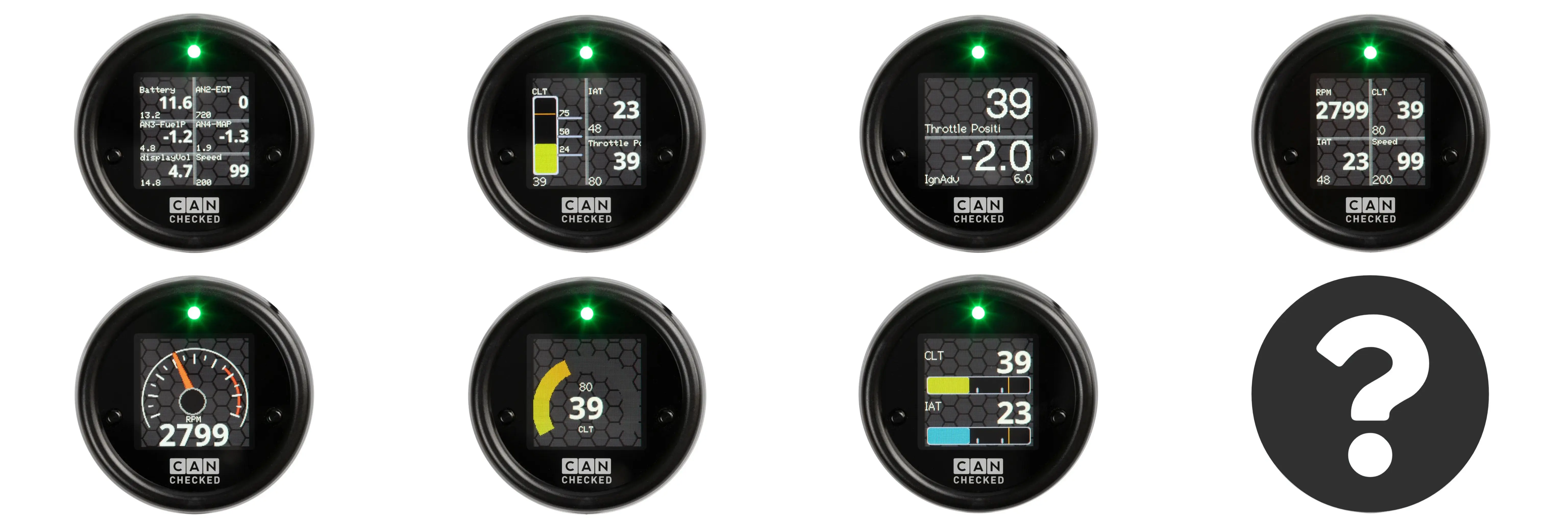 CANchecked Daten-Display Audi A4 B6/B7 MFD15 Gen2 günstig
