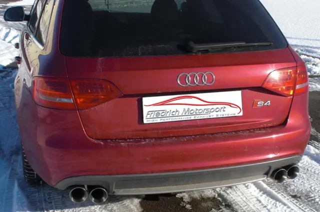  Friedrich Motorsport Duplex Sportendschalldämpfer Audi S4