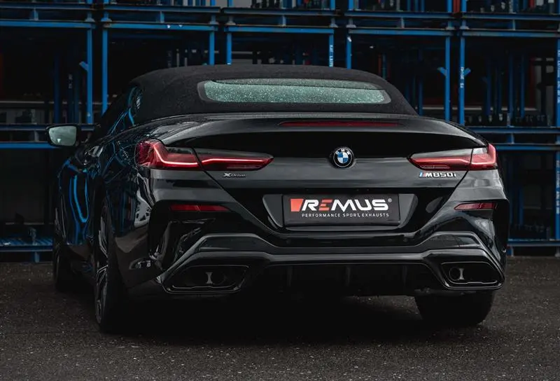 Remus RACING Cat-Back OPF-Ersatzrohr KEINE (EG-) GENEHMIGUNG. Für BMW G1X M850ix