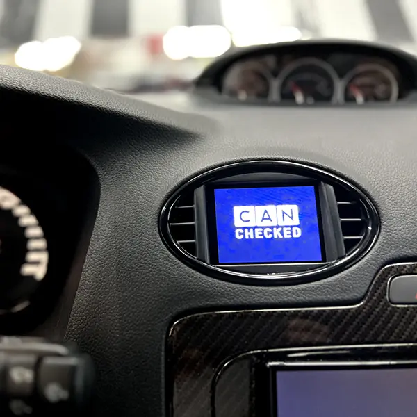 CANchecked Daten-Display Ford Focus MK2 MFD28 Gen2 