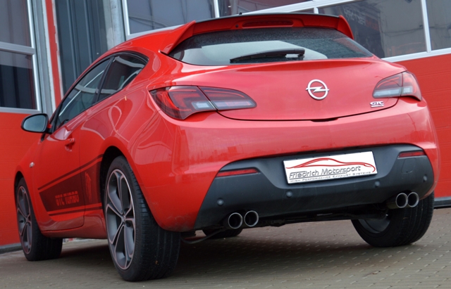 Friedrich Motorsport Duplexanlage für Opel Astra J GTC Bild
