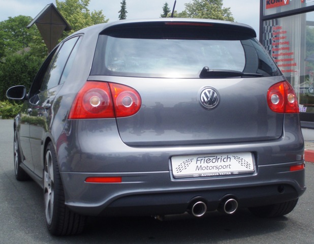 Friedrich Motorsport Gr.A Duplexanlage VW Golf V 