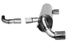 Bastuck Sportauspuff für BMW 316i Typ F30 (Limousine) 2x 1x90mm, gerade Race-Look