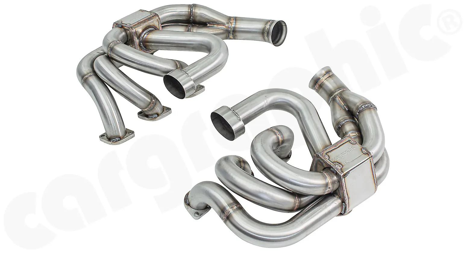 CARGRAPHIC ID45 Fächerkrümmer für Porsche 993 Details