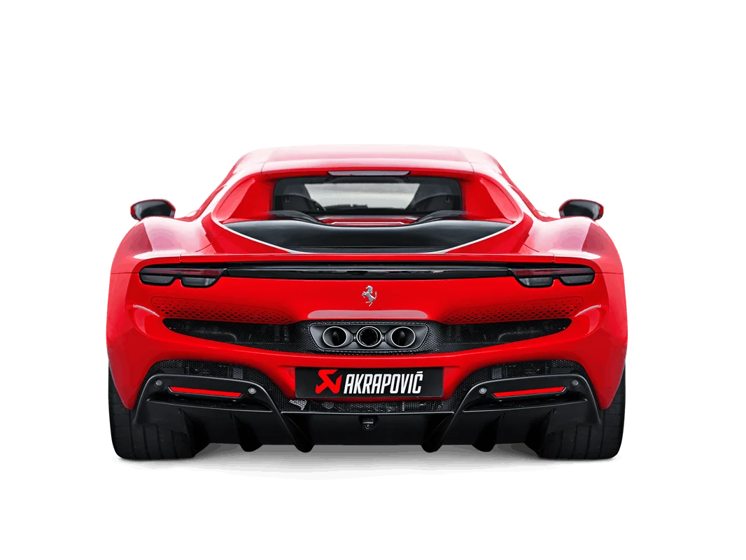 Akrapovic Slip-On Titanium für Ferrari 296 GTB Bild