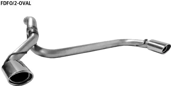 Bastuck Sportauspuff Ford Focus C-Max DM2 2x oval 