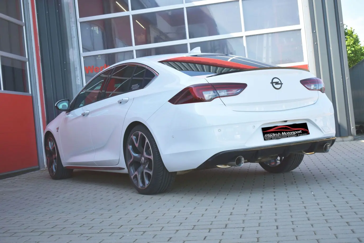 Friedrich Motorsport Duplex-Endschalldämpfer Opel Bild