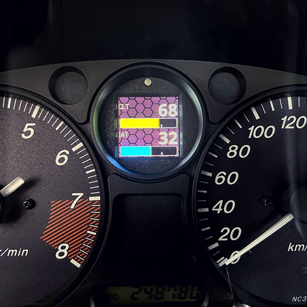 CANchecked Daten-Display für Mazda MX5 NB/NB FL 