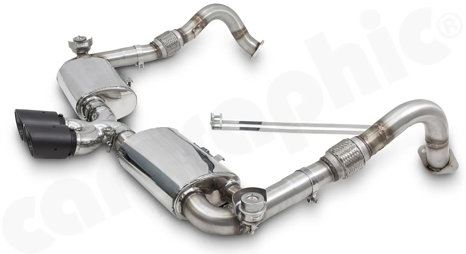 CARGRAPHIC Endschalldämpfer für Porsche 718 Bild