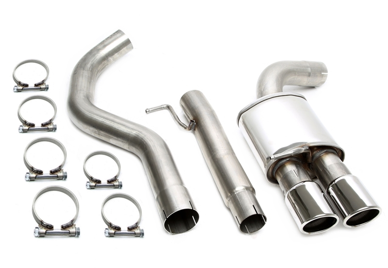 TA Technix Edelstahlanlage 2x80mm passend für 316D/318D/320D BMW 3er Serie 316D/318D/320D Limousine E90, -​Touring E91, - Coupe E92, - Cabriolet E93