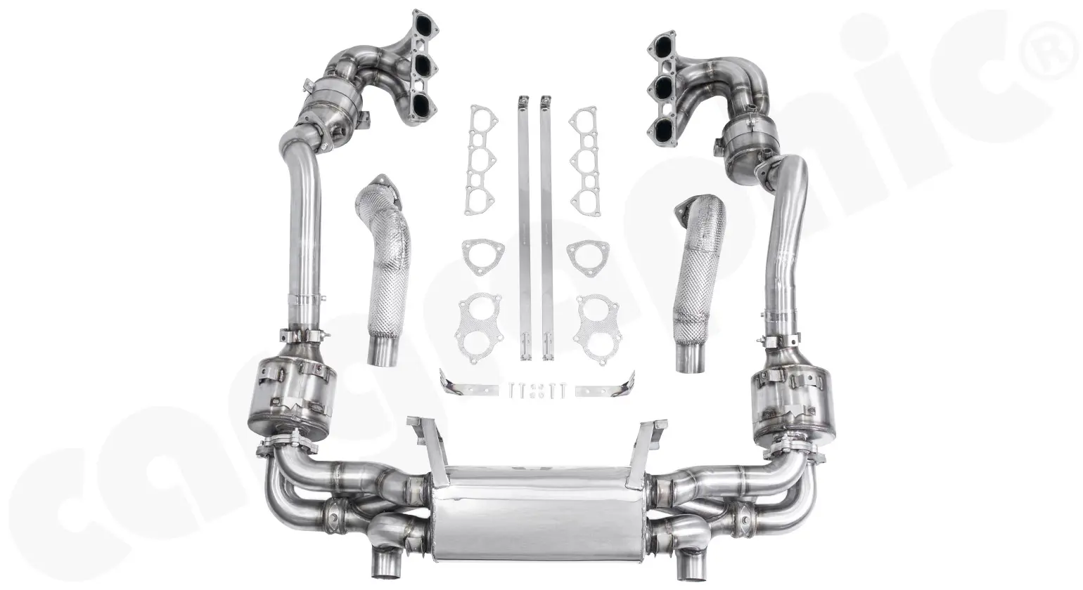 CARGRAPHIC Motorsport Auspuff für Porsche 718 Foto