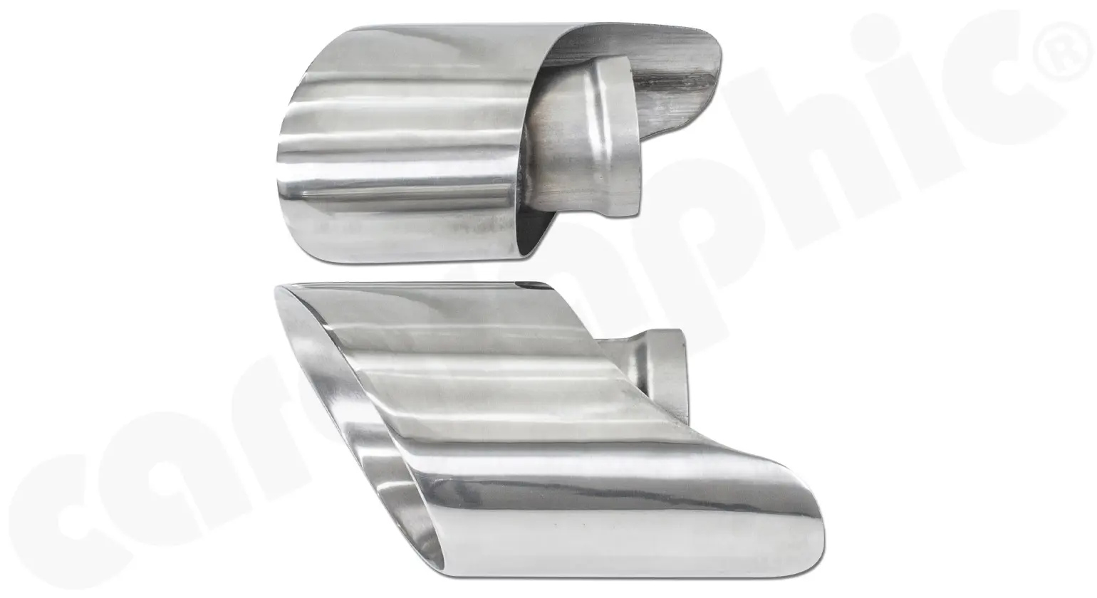 CARGRAPHIC Endrohrsatz für Porsche 993 Carrera 2/4 RS günstig