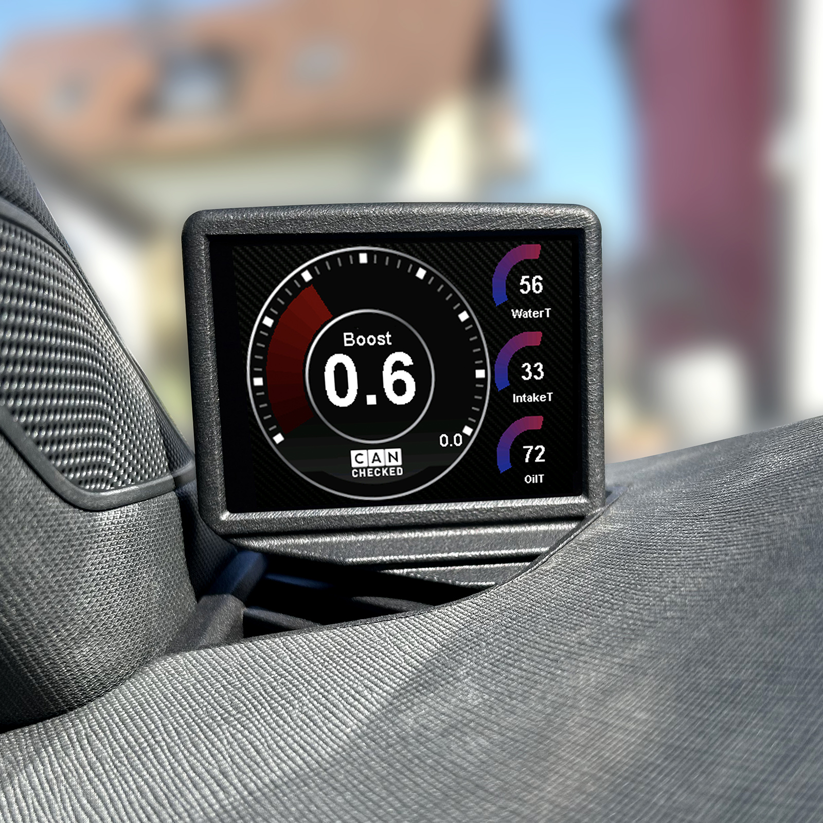 CANchecked Daten-Display MFD28 Gen2 for Skoda Octavia 4 (NX) LHD
