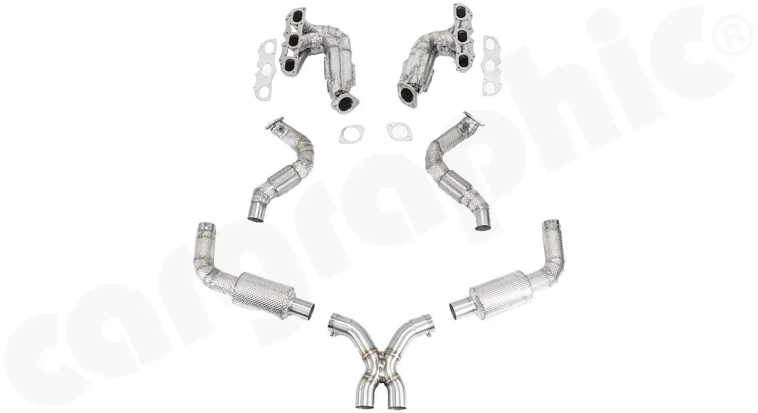 CARGRAPHIC Motorsport Abgasanlage für Porsche 981 Informationen