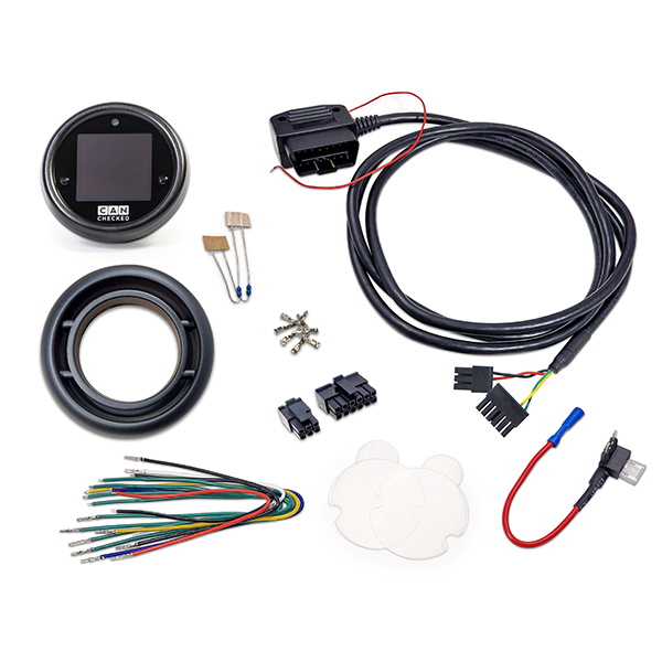 CANchecked Daten-Display Mazda 3 MPS MFD15 Gen2 LHD