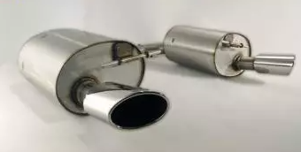 Eisenmann Endschalldämpfer für BMW E63 E64 645Ci 2x83mm Race-Version