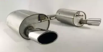 Eisenmann Endschalldämpfer für BMW E63 E64 645Ci 2x83mm Race-Version