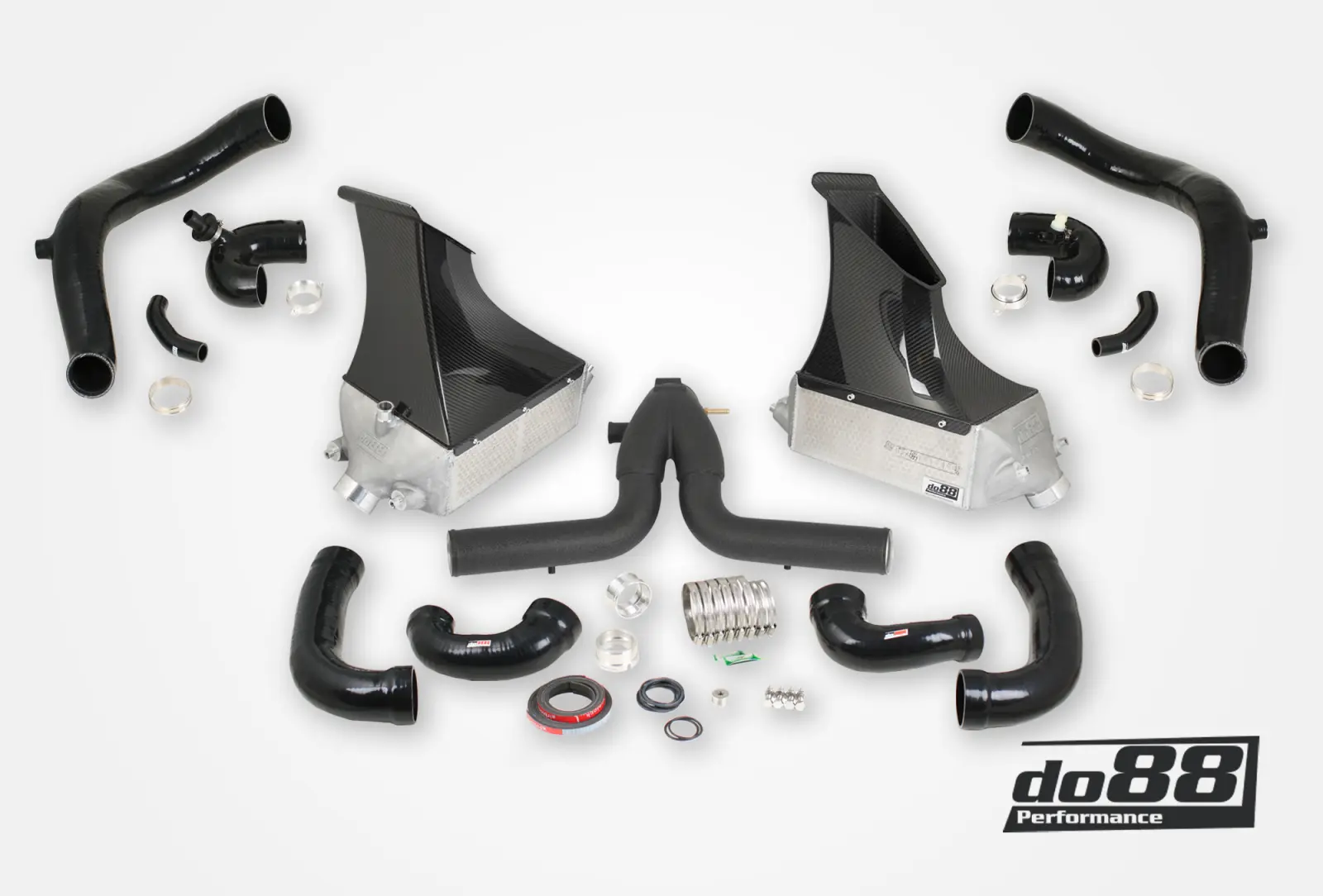 do88 Ladeluftkühler-Kit für Porsche 911 Turbo 991.1 