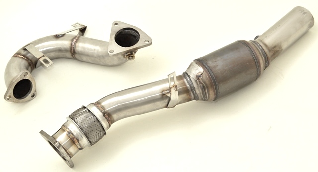 Friedrich Motorsport 76mm Downpipe mit Sport-Kat. Renault Megane III (Typ Z) 