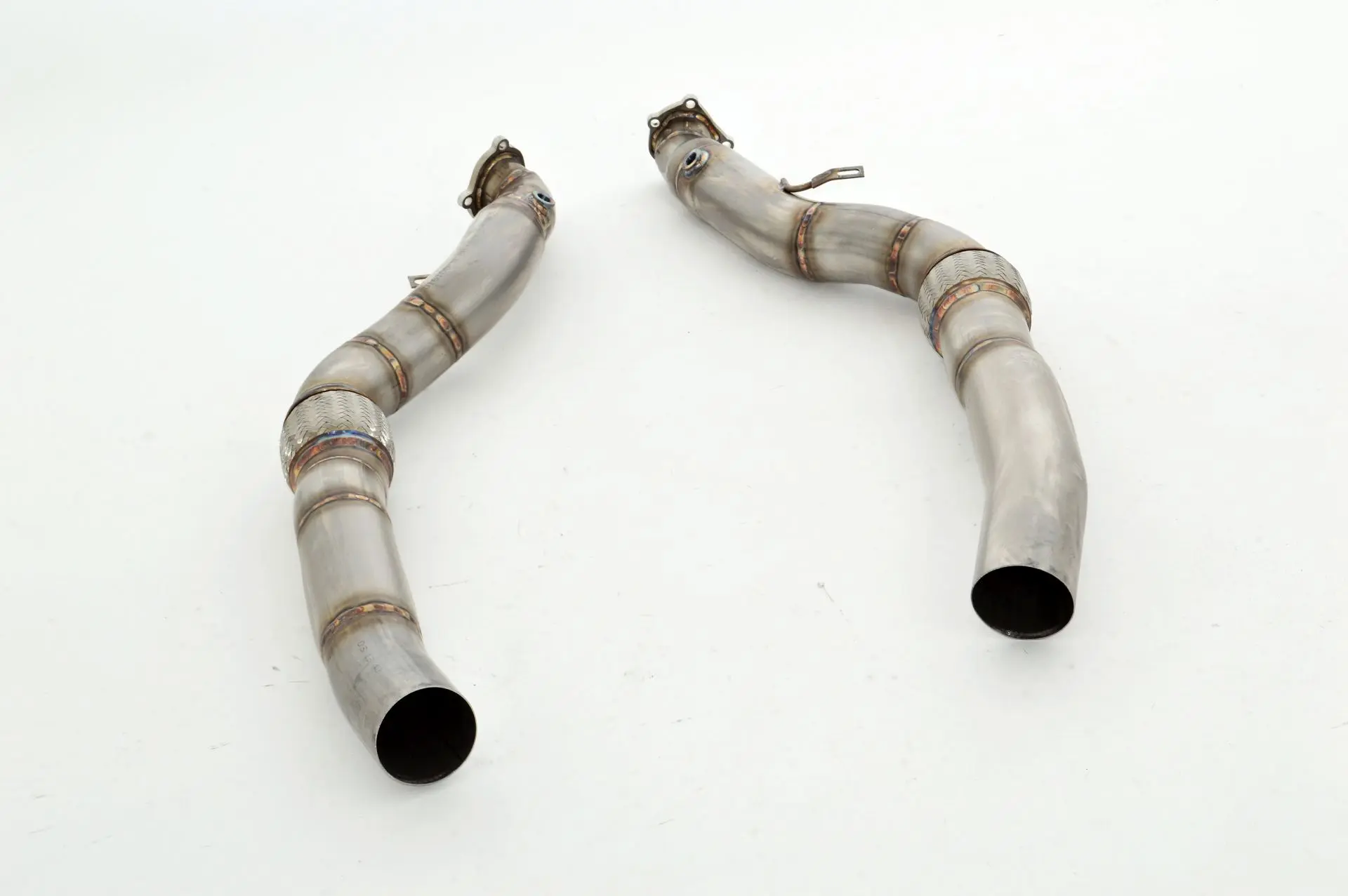 Friedrich Motorsport 2x90mm Downpipe Audi RS6 4F Quattro 
