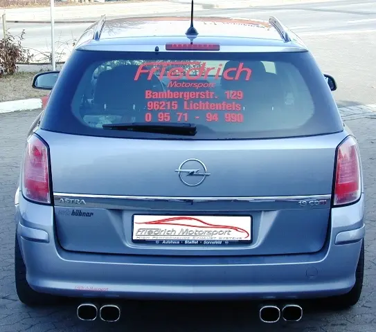  Duplex Sportendschalldämpfer für Opel Astra H Caravan kaufen