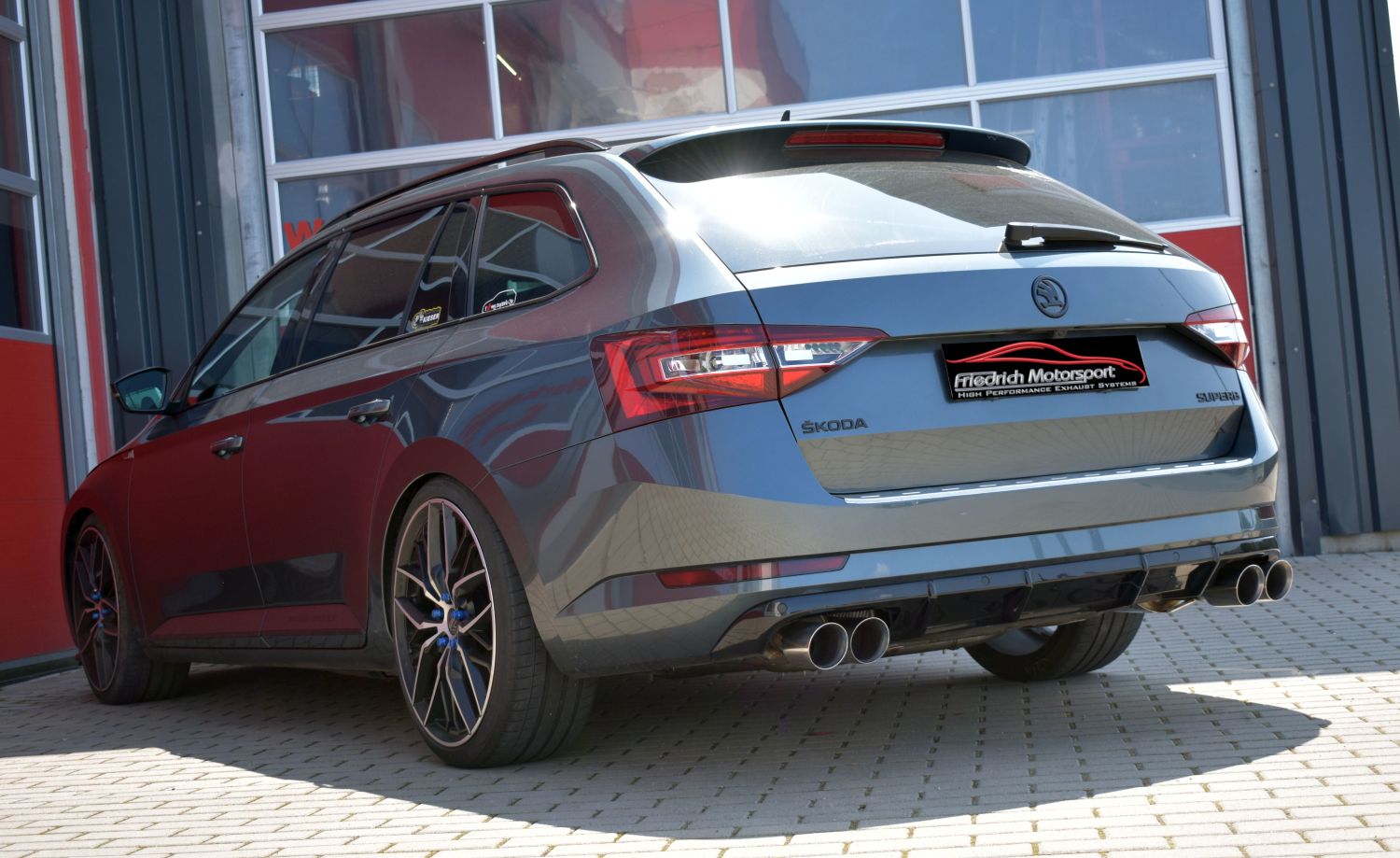 Friedrich Motorsport Duplex-Anlage Skoda Superb 3V 