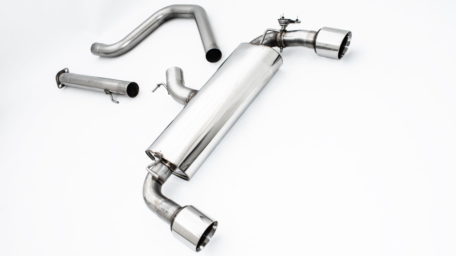 Friedrich Motorsport 90mm Duplex-Anlage Hyundai i30 PDE Fastback 130mm-Endrohre