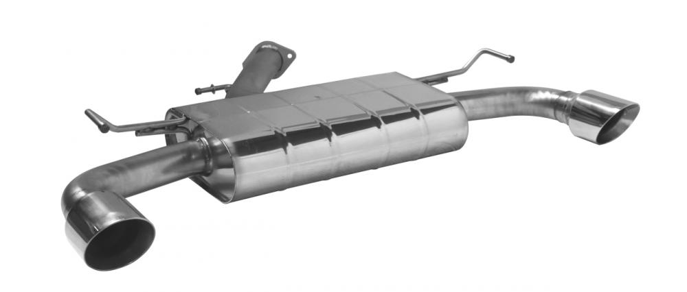 Bastuck Sportauspuff für Hyundai i30 Typ PDE ohne Klappensteuerung 2x 1x100mm, 30° schräg geschnitten Race-Look