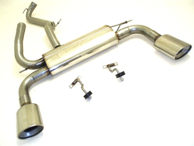 Friedrich Motorsport Duplex Sportendschalldämpfer Ford Focus III Turnier DYB