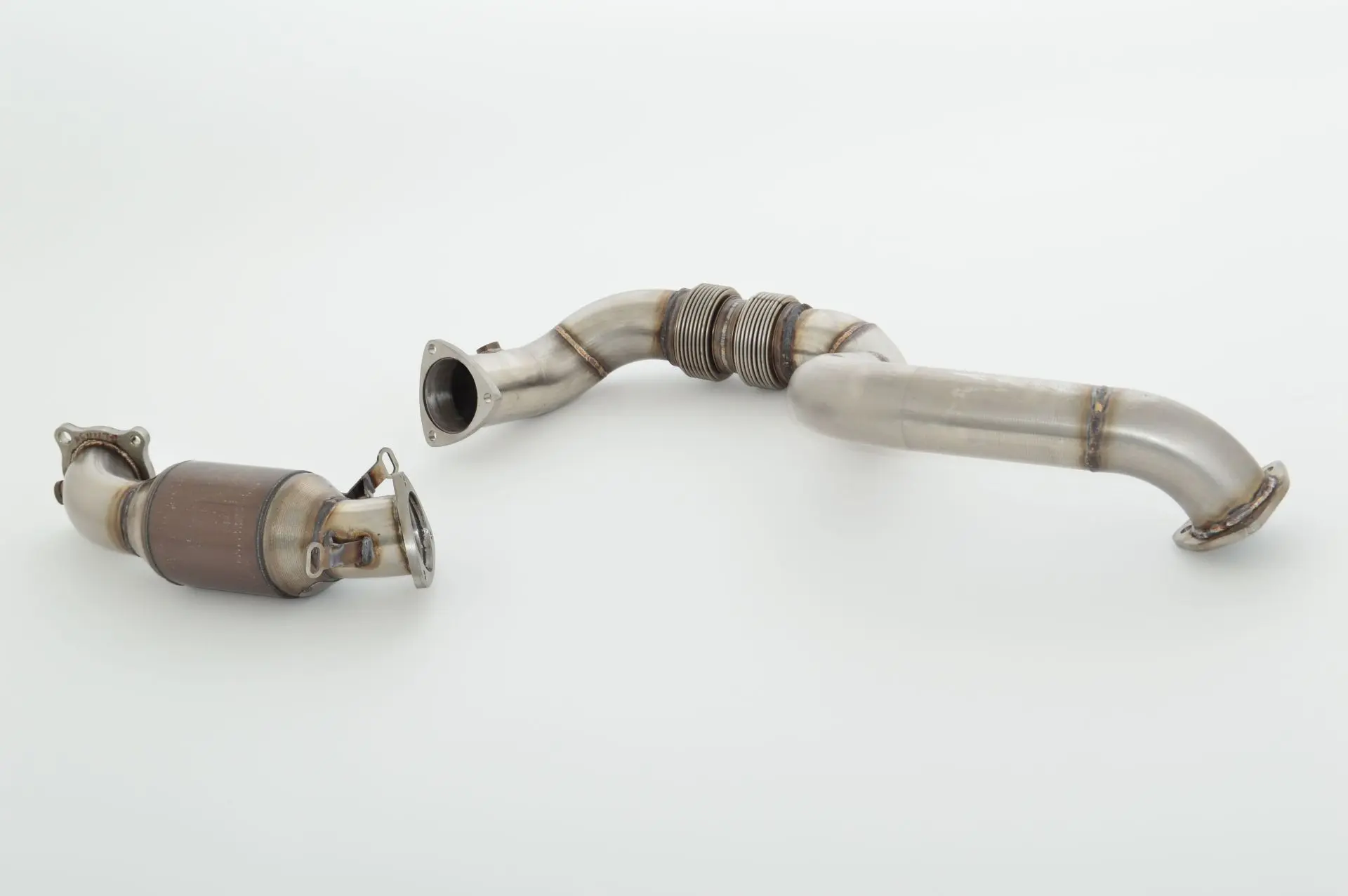 Friedrich Motorsport 76mm Downpipe mit 200 Zellen Sport-Kat. Opel Astra K
