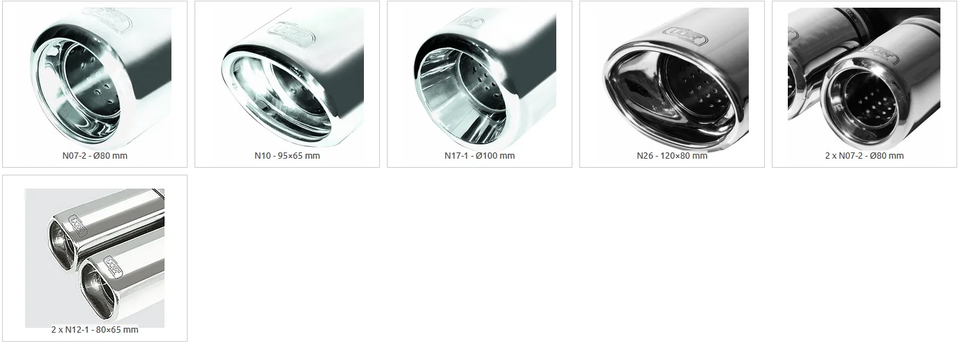 ULTER SPORT Auspuff für Toyota Corolla E11 Sedan Tuning