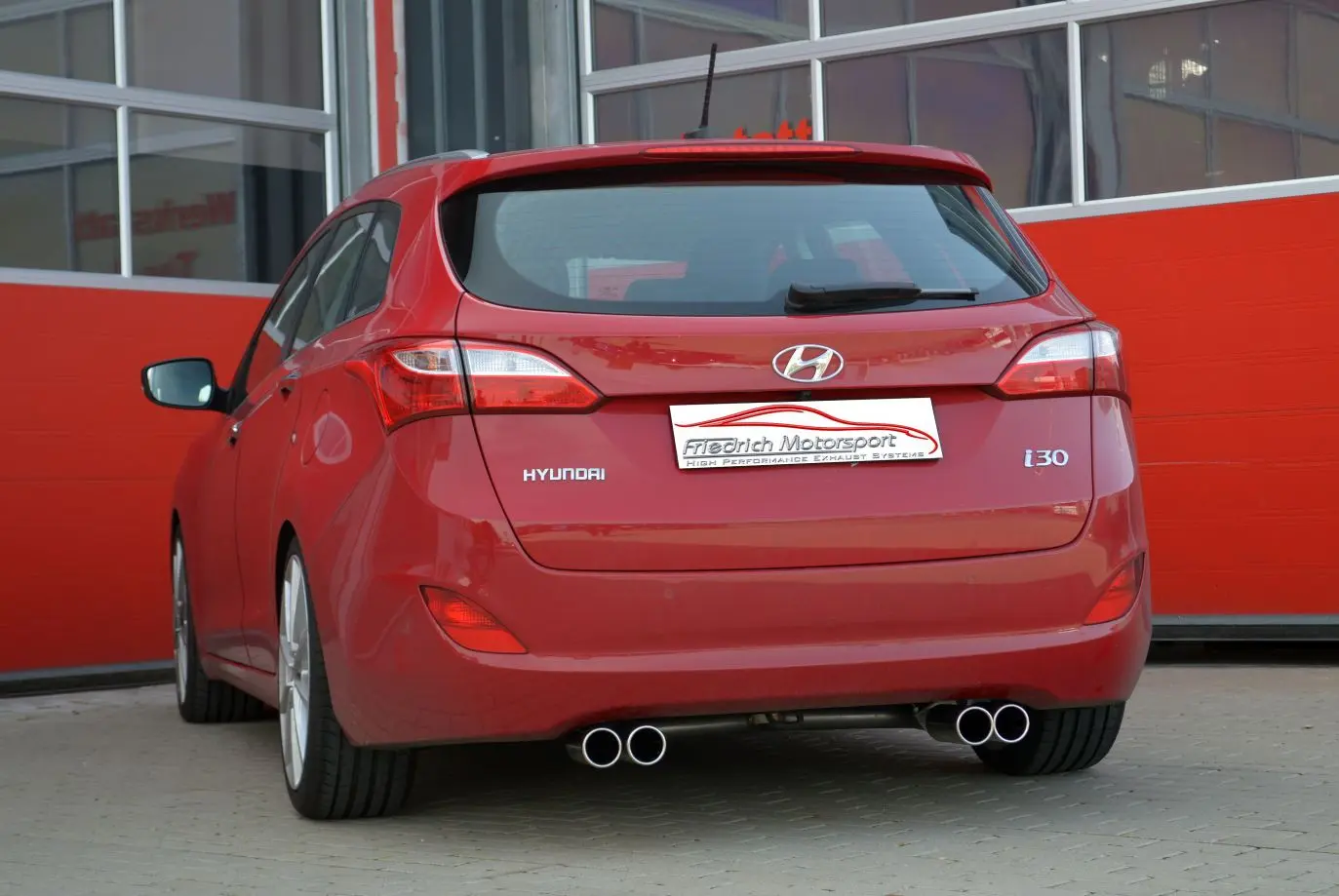 Friedrich Motorsport Duplexanlage Hyundai i30 GD 