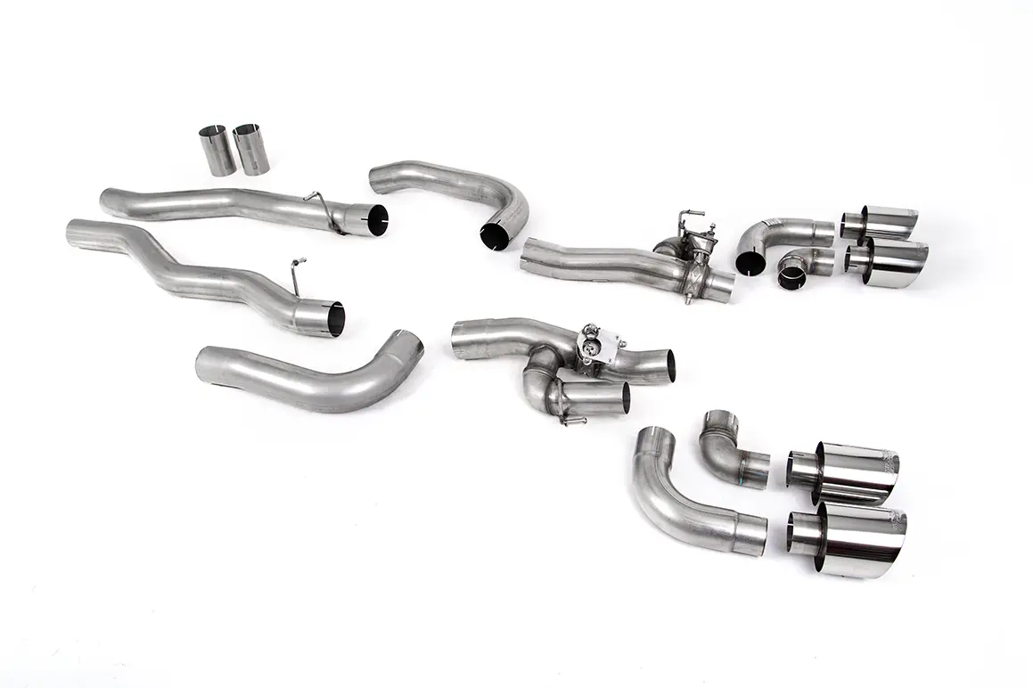 Milltek Komplettanlage (non-resonated) für BMW M8 F91 F92 F93 mit OPF
