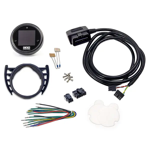 CANchecked Daten-Display Porsche Cayman 718 (Typ 982) LHD/RHD MFD15 Gen2