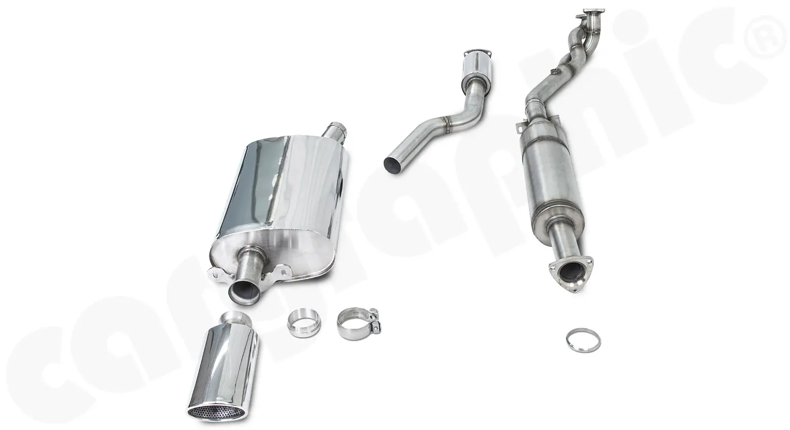 CARGRAPHIC N-GT Abgasanlage für Porsche 944 S2 Bild