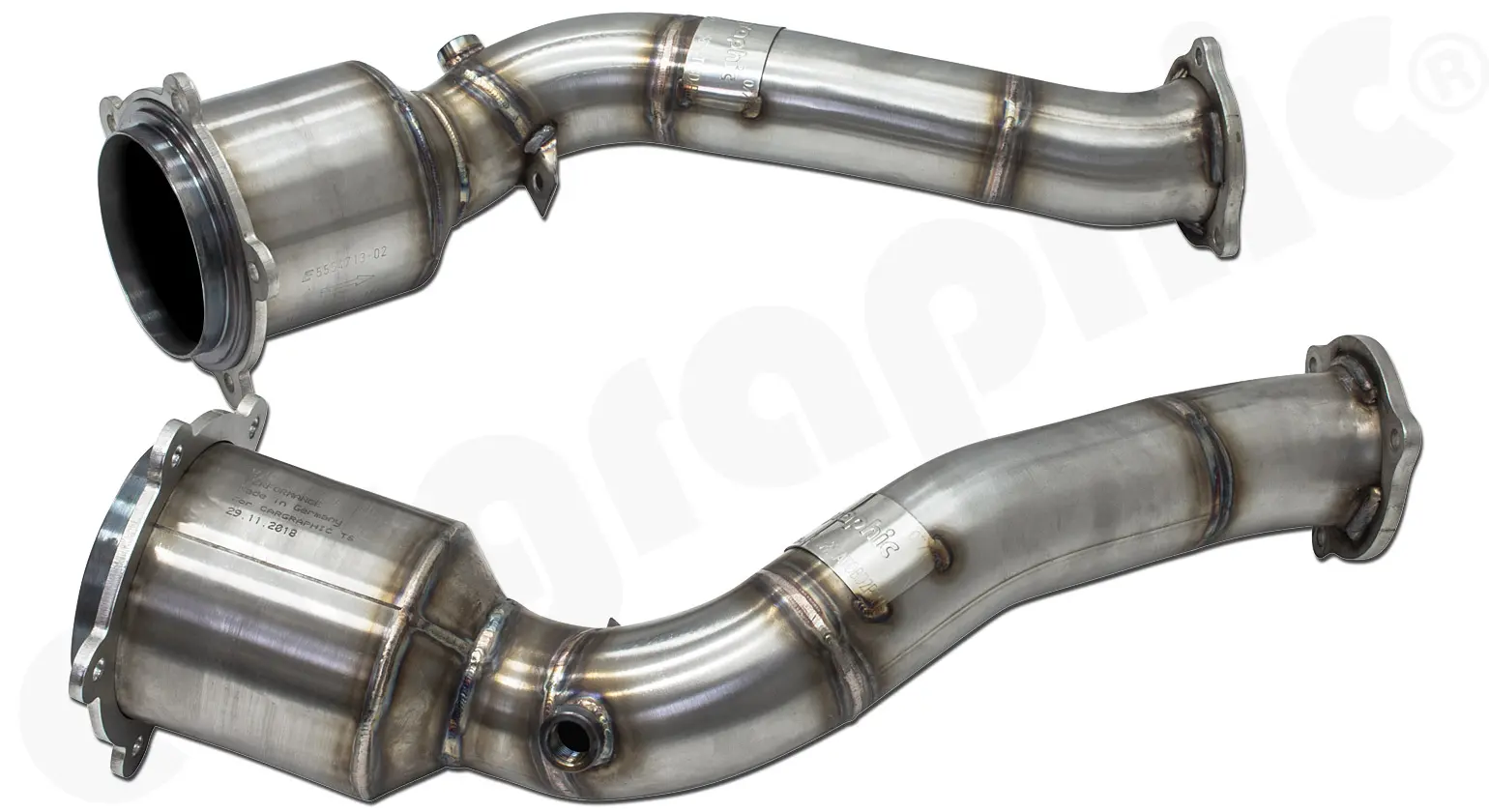 CARGRAPHIC Ersatzrohrsatz für Porsche Cayenne 958.1 Foto