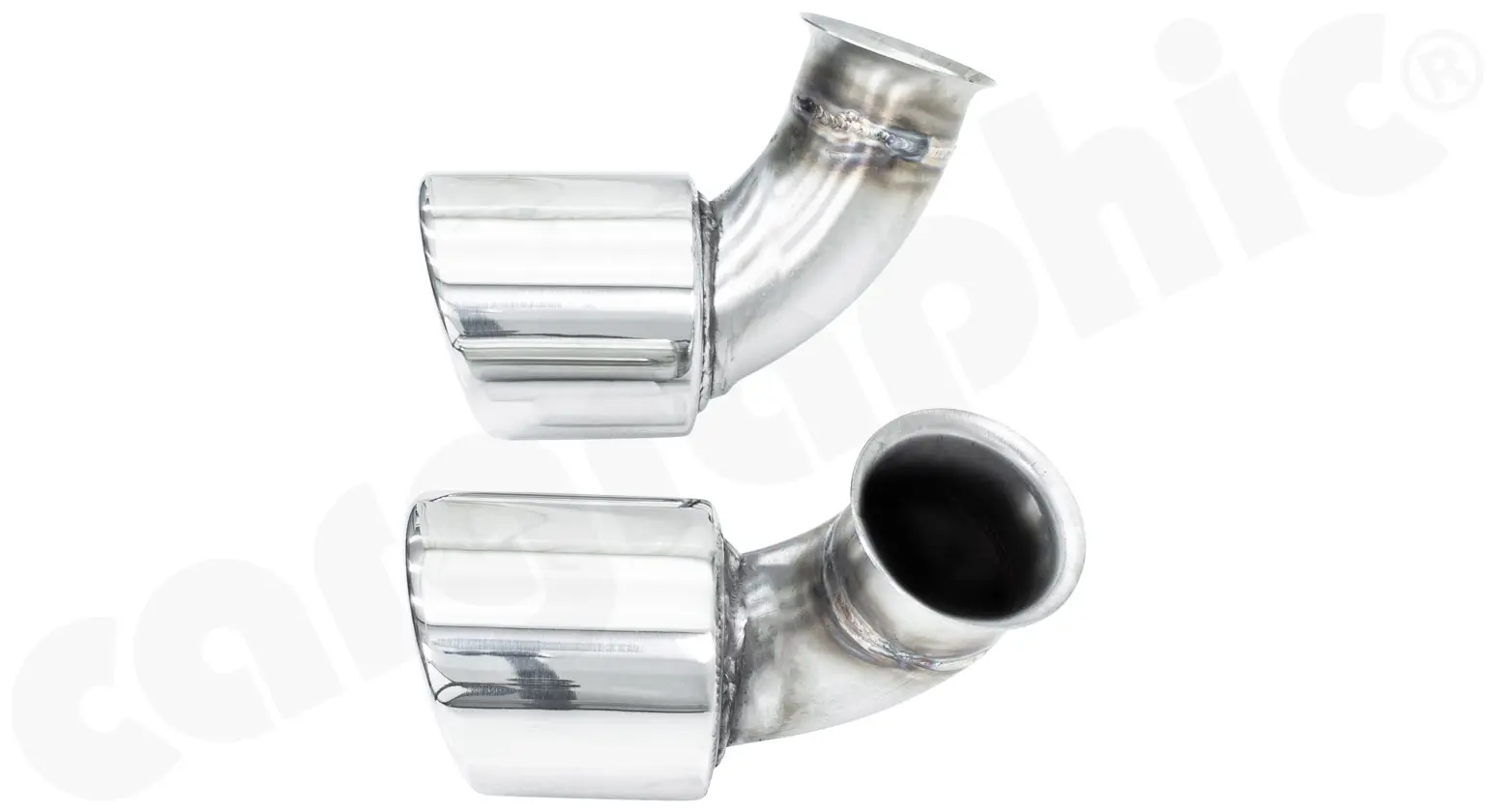 CARGRAPHIC Endrohrsatz für Porsche 996 Carrera Bild